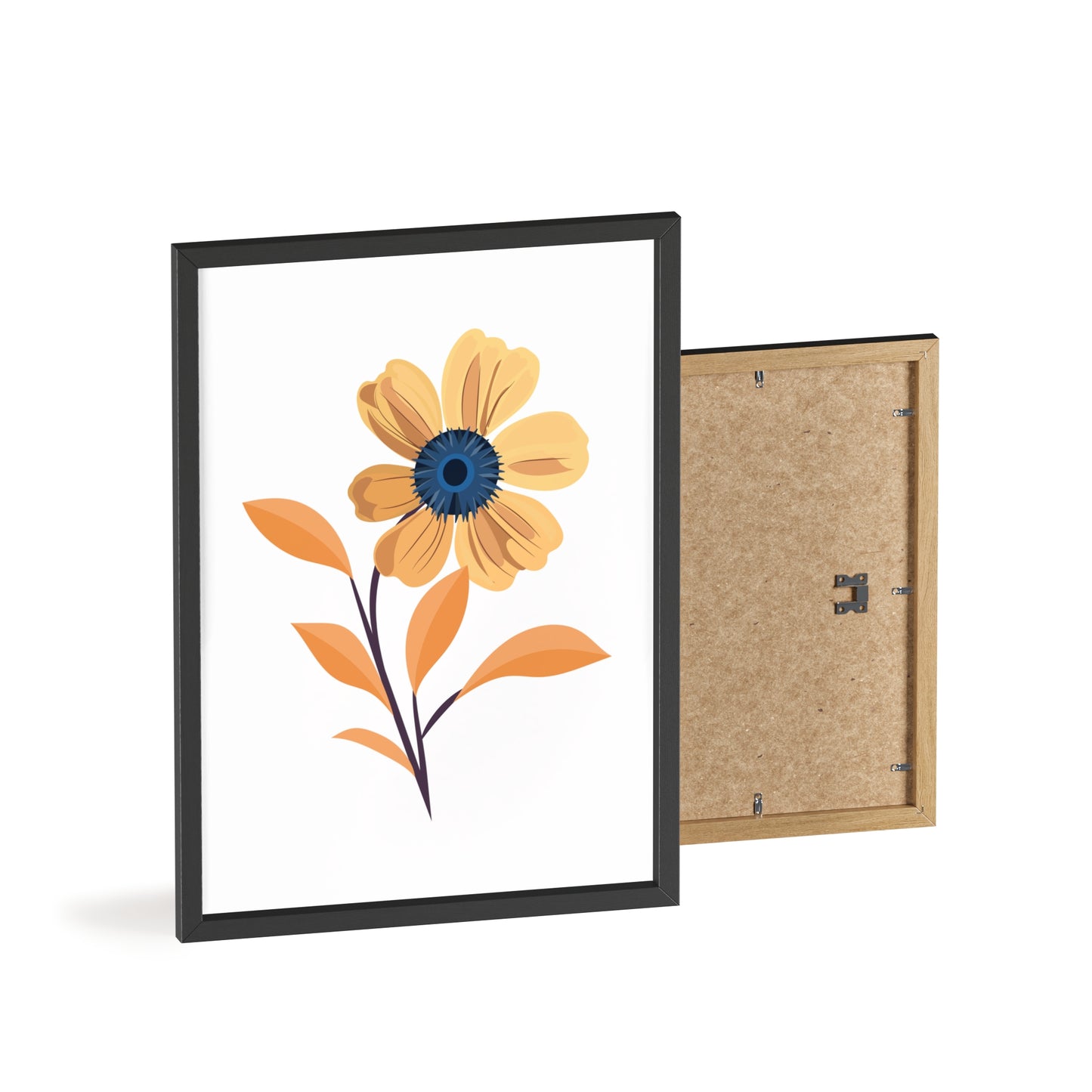 Poster with Wooden Frame