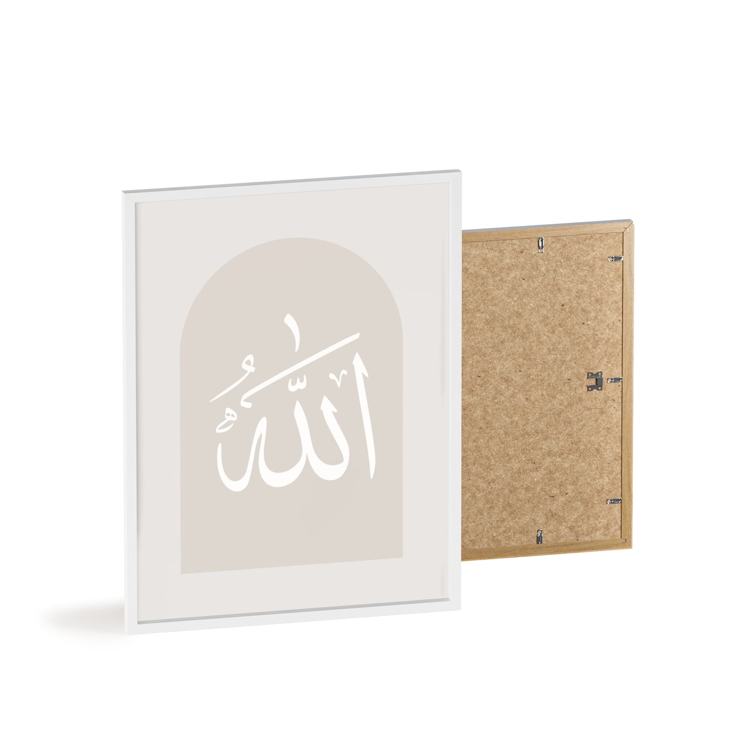 Poster with Wooden Frame