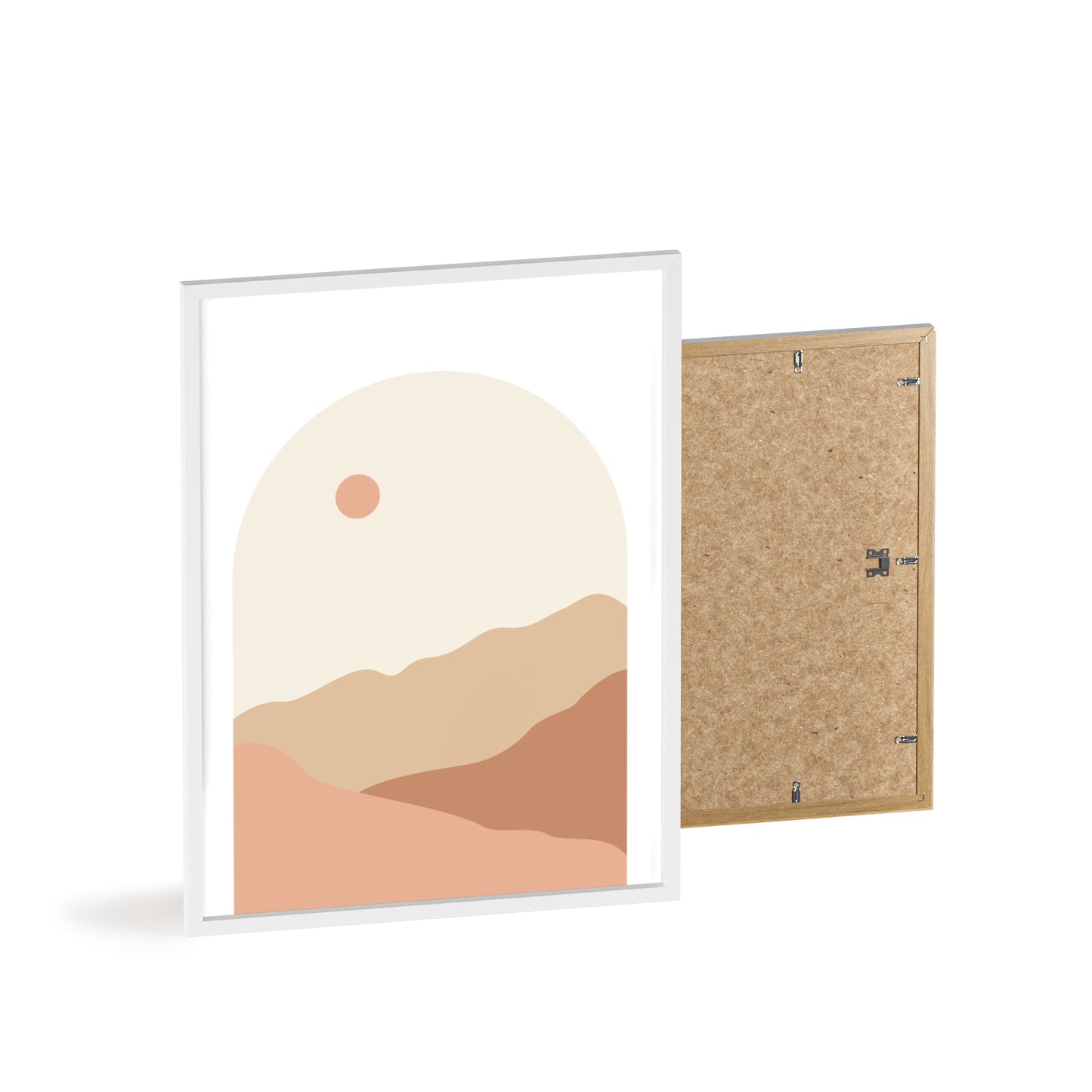 Poster with Wooden Frame