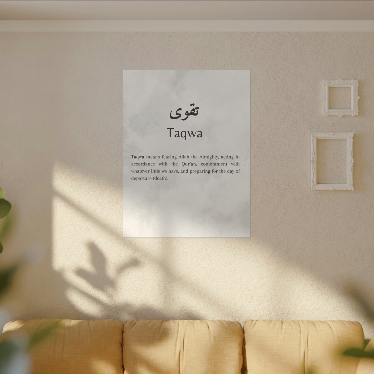 „Taqwa“ Canva