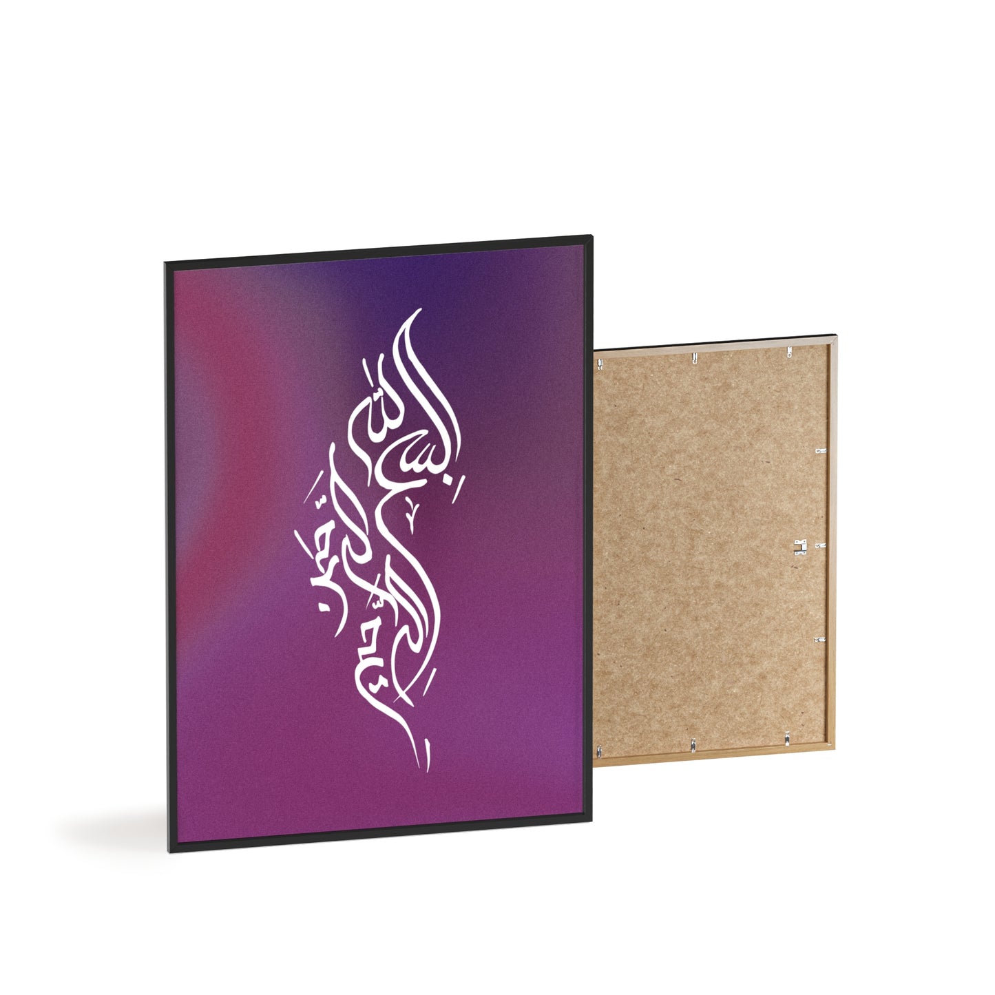 Poster with Wooden Frame