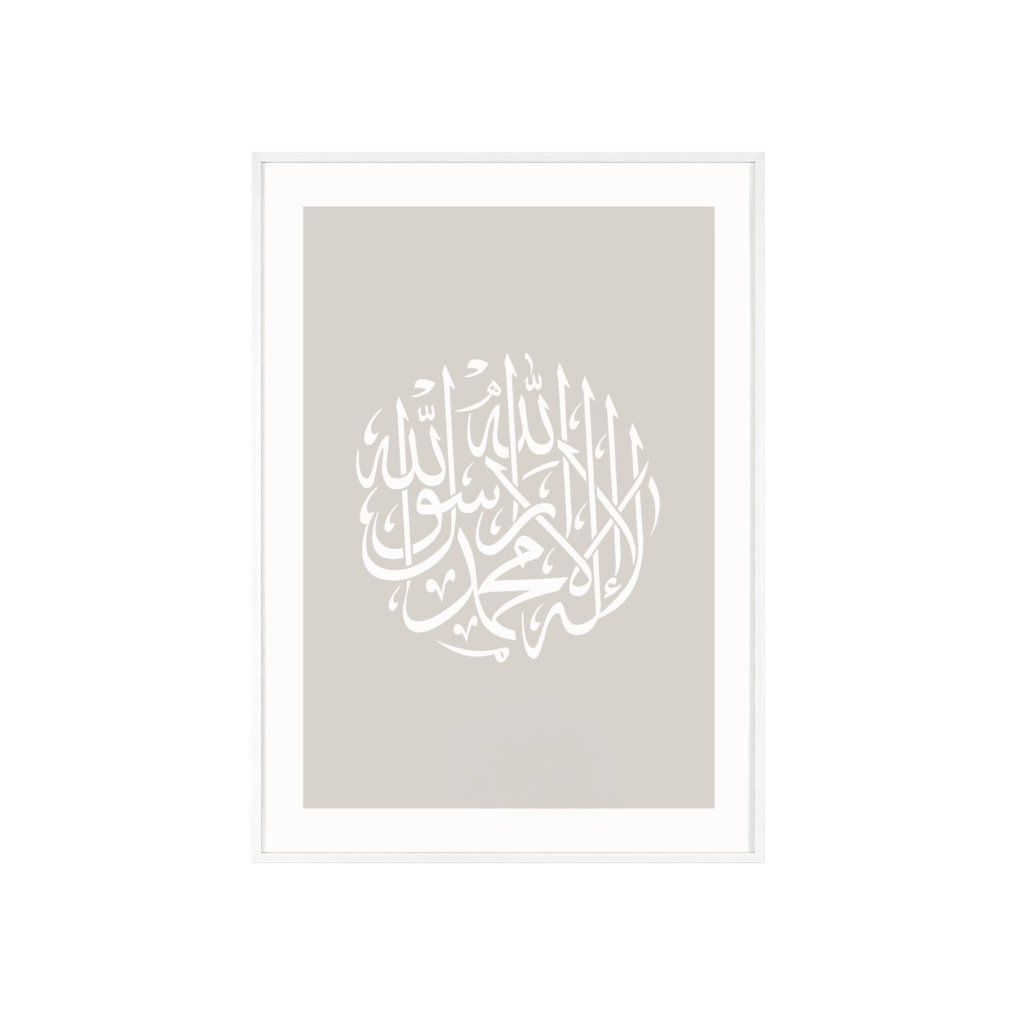 Poster with Wooden Frame
