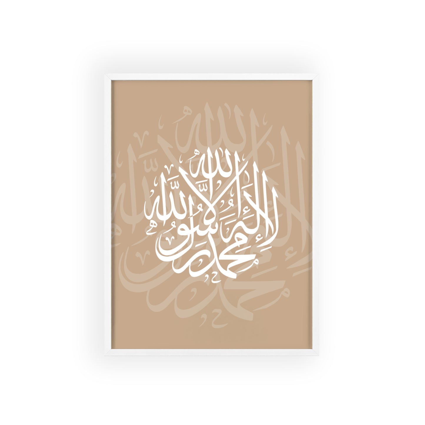 Poster with Wooden Frame