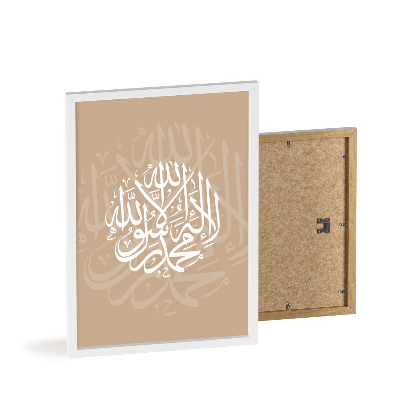 Poster with Wooden Frame