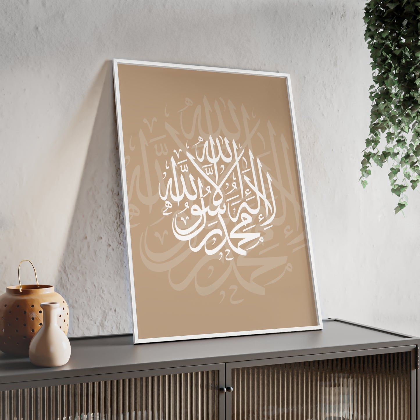 Poster with Wooden Frame