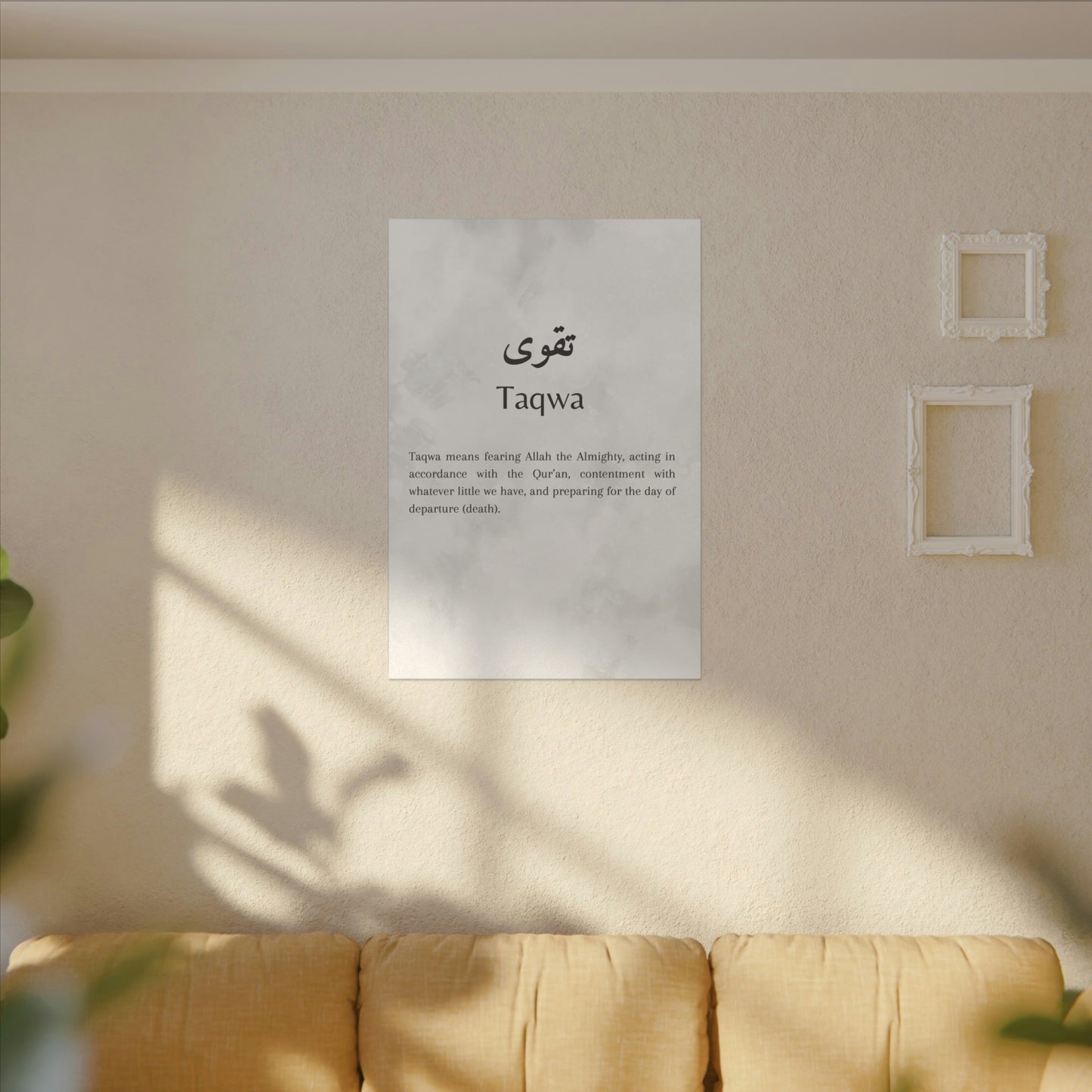 „Taqwa“ Canva