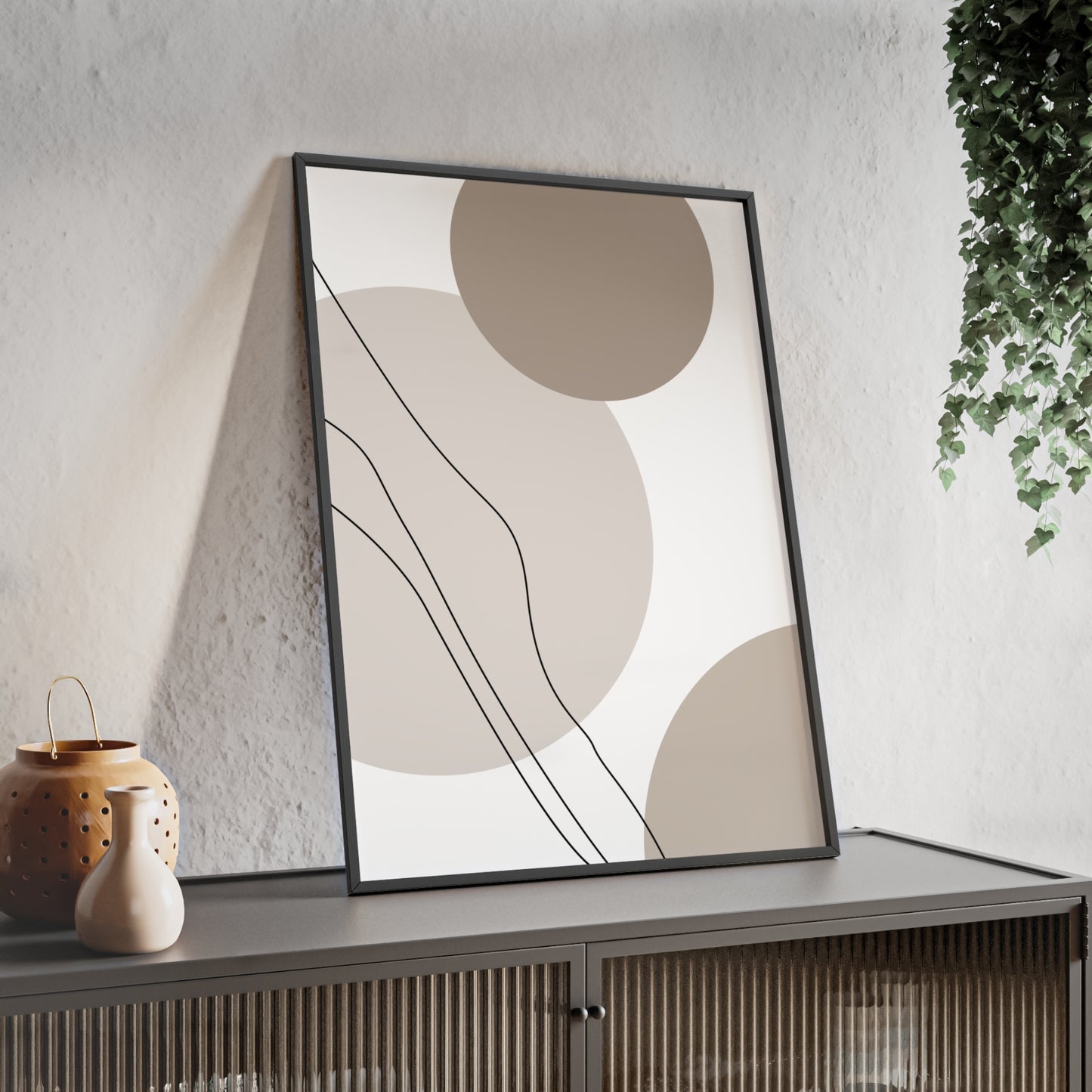 Poster with Wooden Frame
