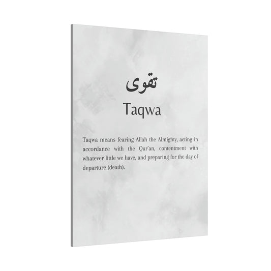 „Taqwa“ Canva
