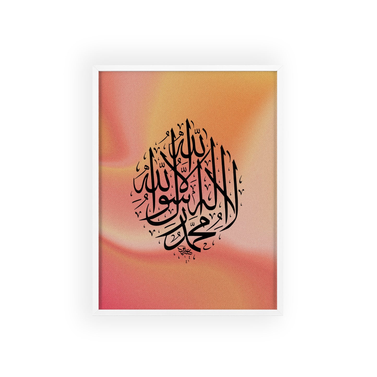 Poster with Wooden Frame