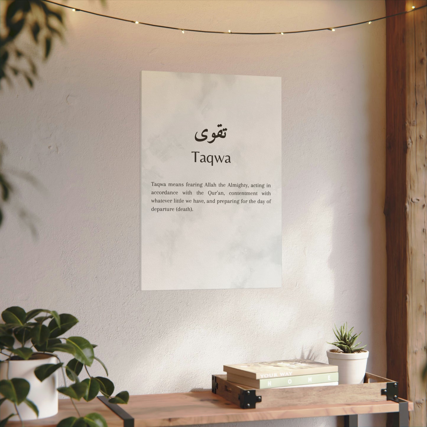„Taqwa“ Canva