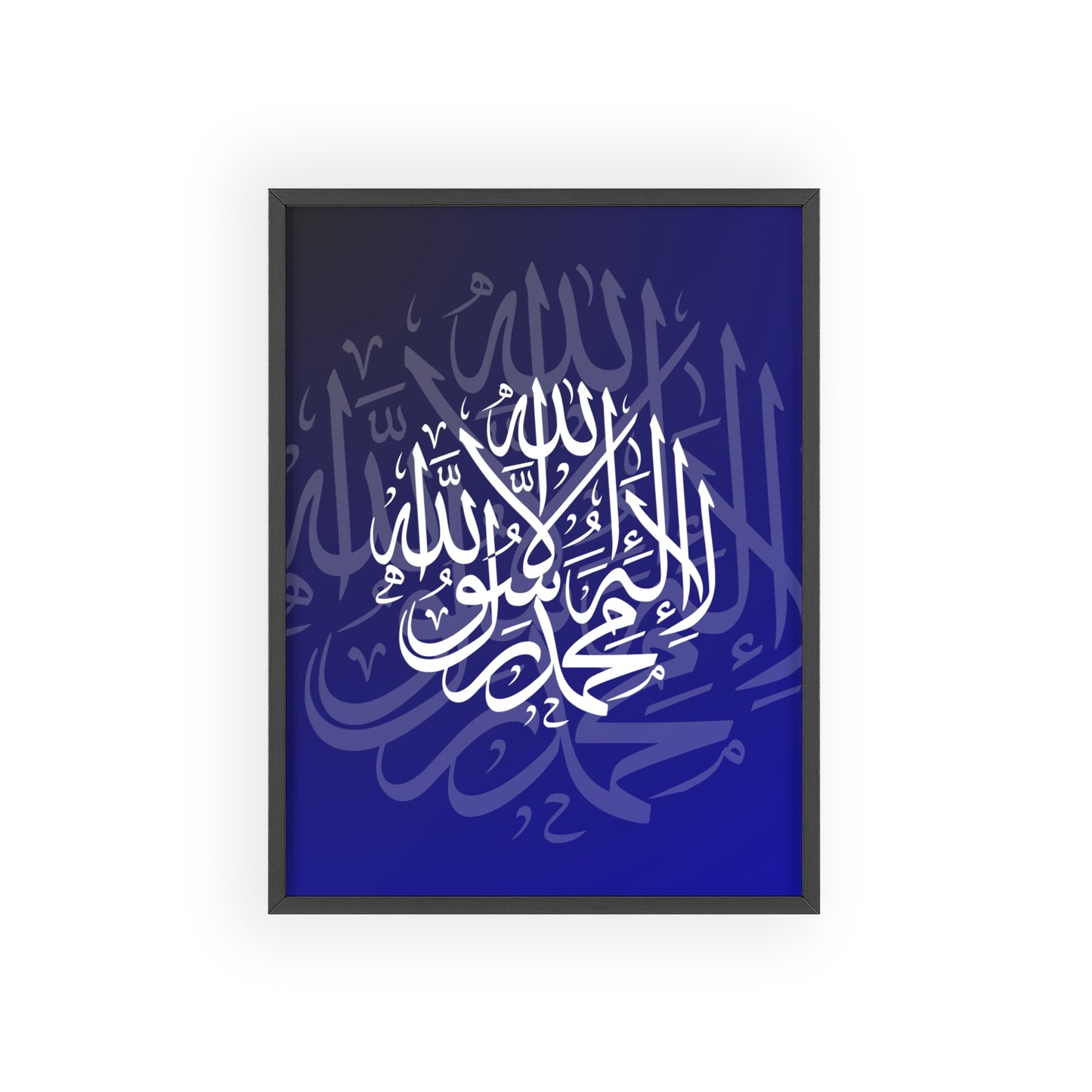 Poster with Wooden Frame