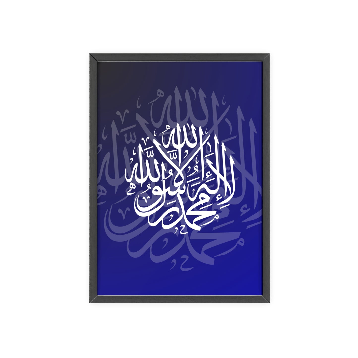 Poster with Wooden Frame