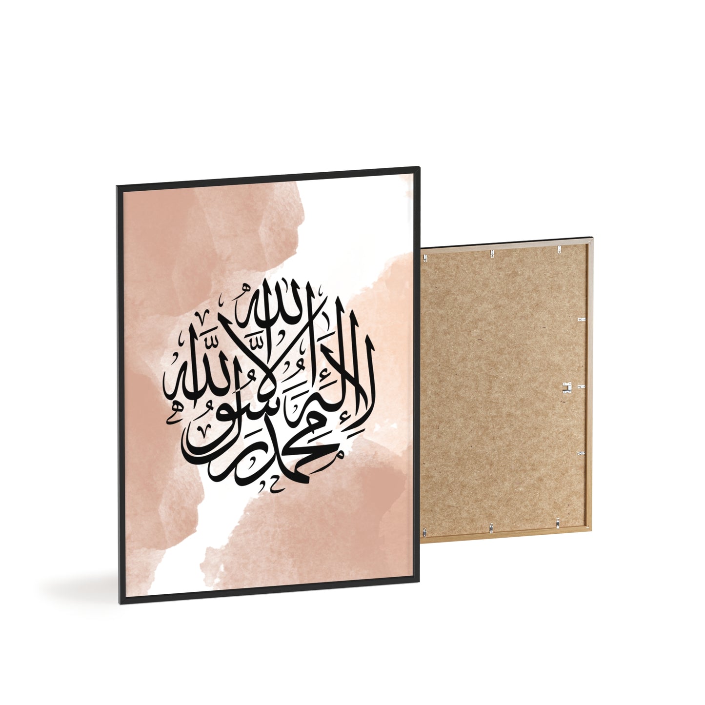Poster with Wooden Frame