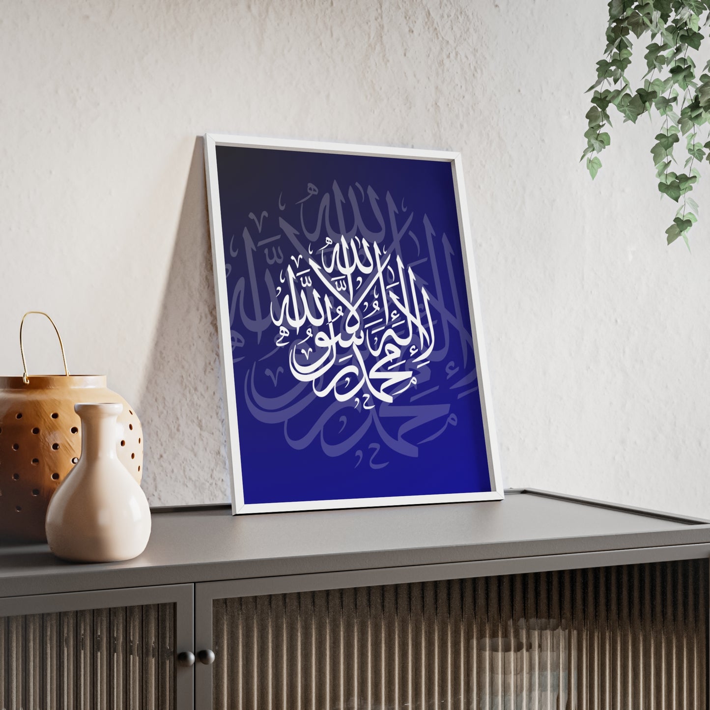 Poster with Wooden Frame