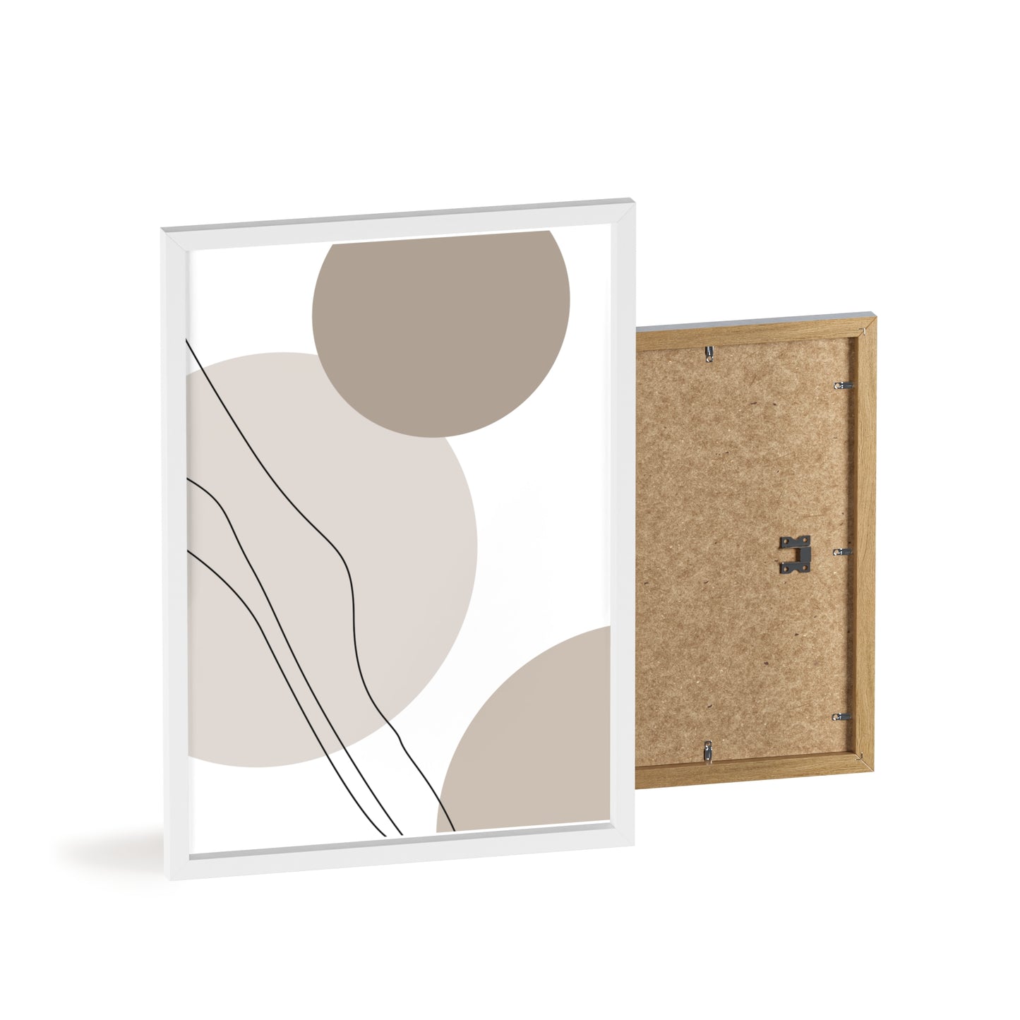 Poster with Wooden Frame