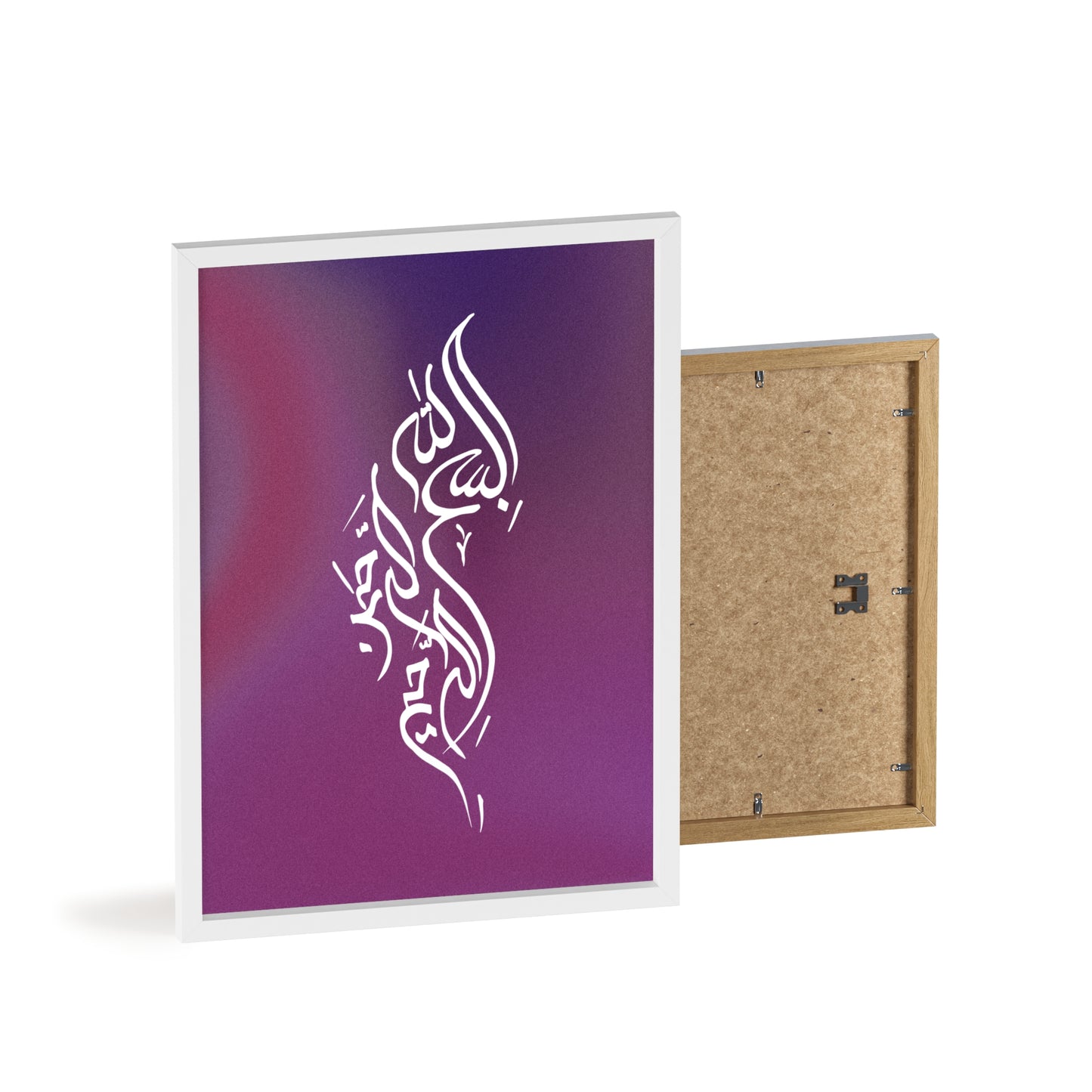 Poster with Wooden Frame