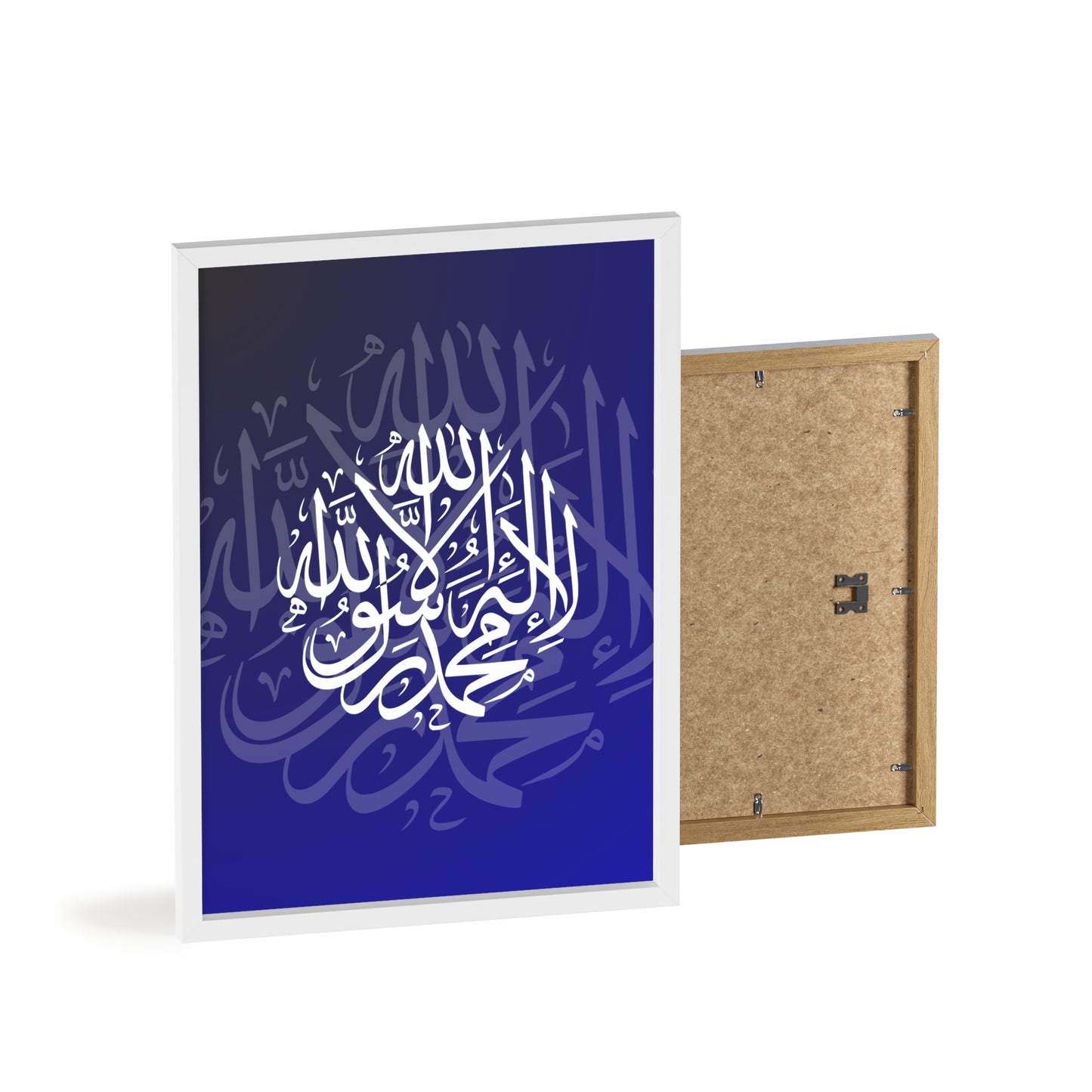 Poster with Wooden Frame