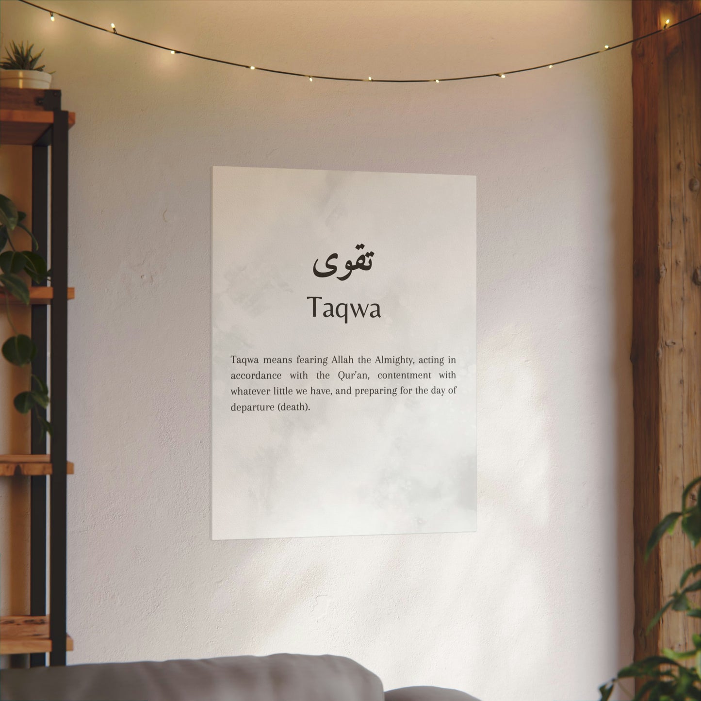 „Taqwa“ Canva