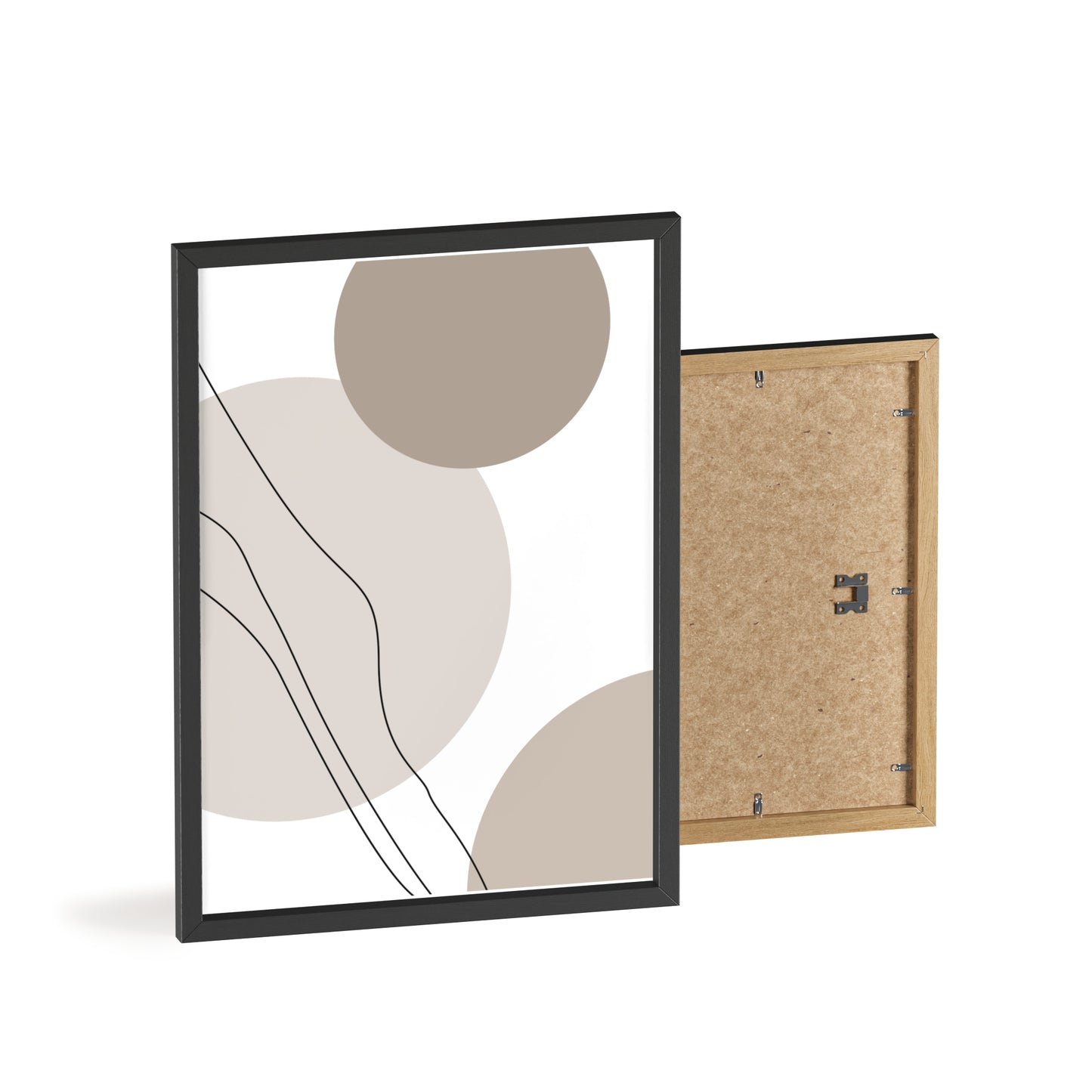 Poster with Wooden Frame