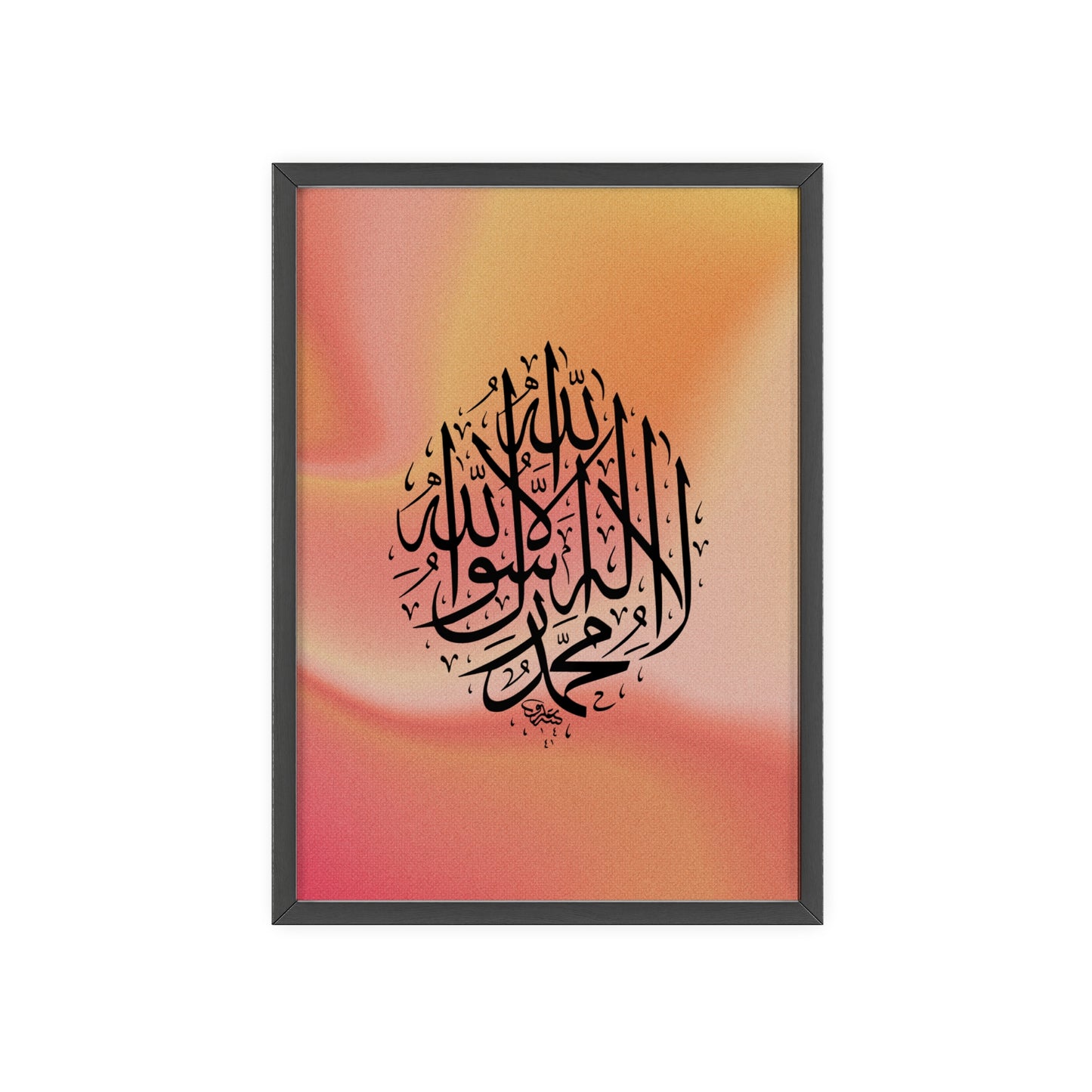 Poster with Wooden Frame