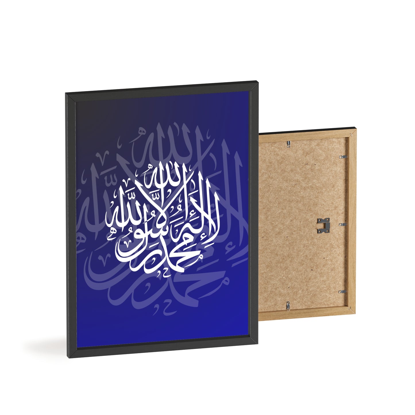 Poster with Wooden Frame
