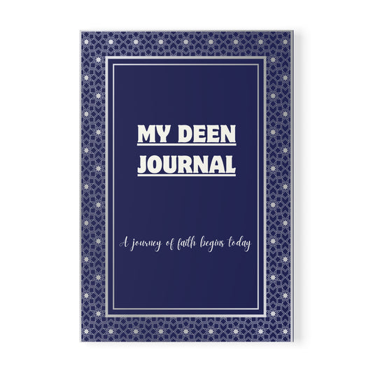 My Deen Journal - A5 Softcover Notebook for Reflection and Growth