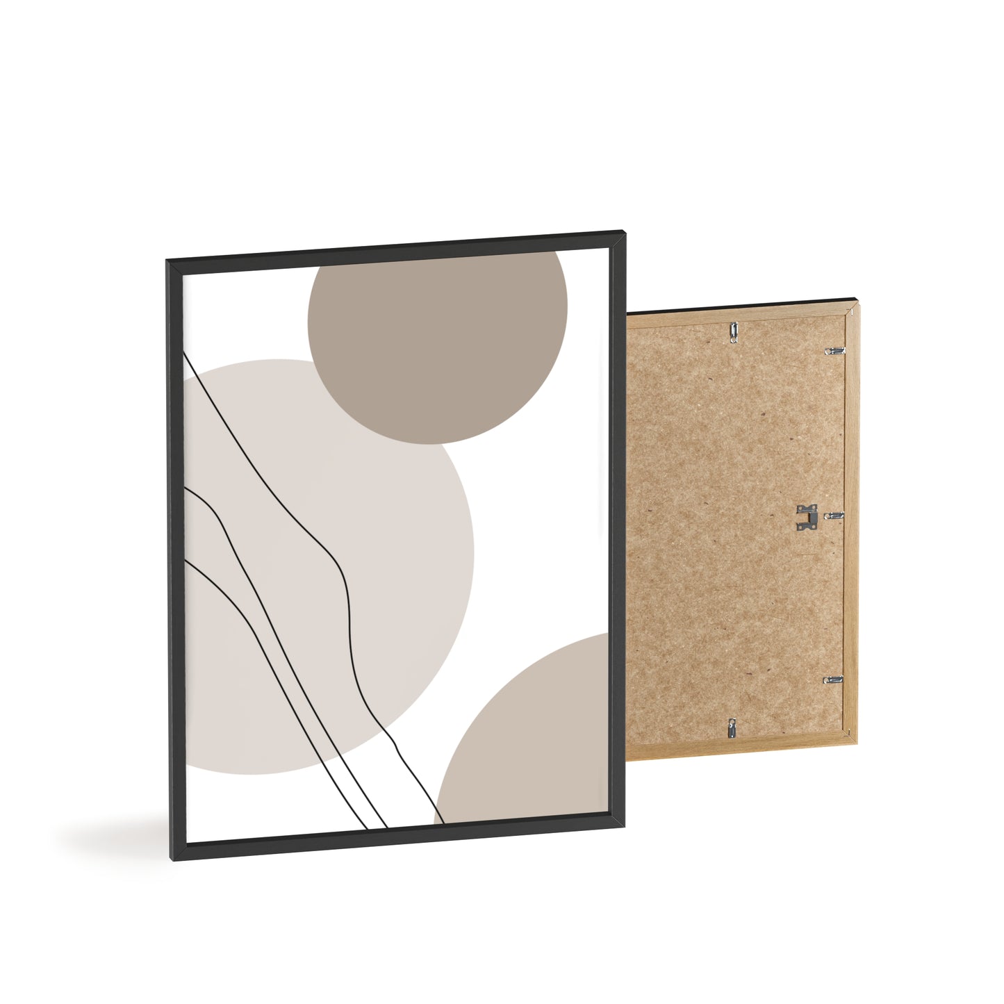 Poster with Wooden Frame