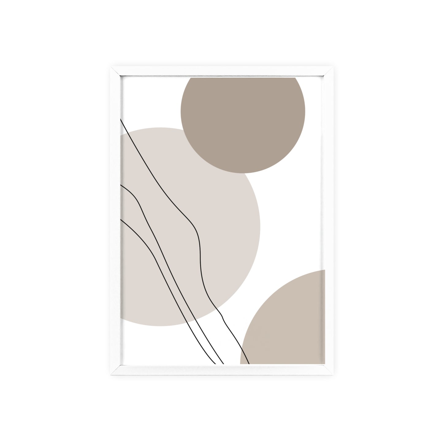 Poster with Wooden Frame