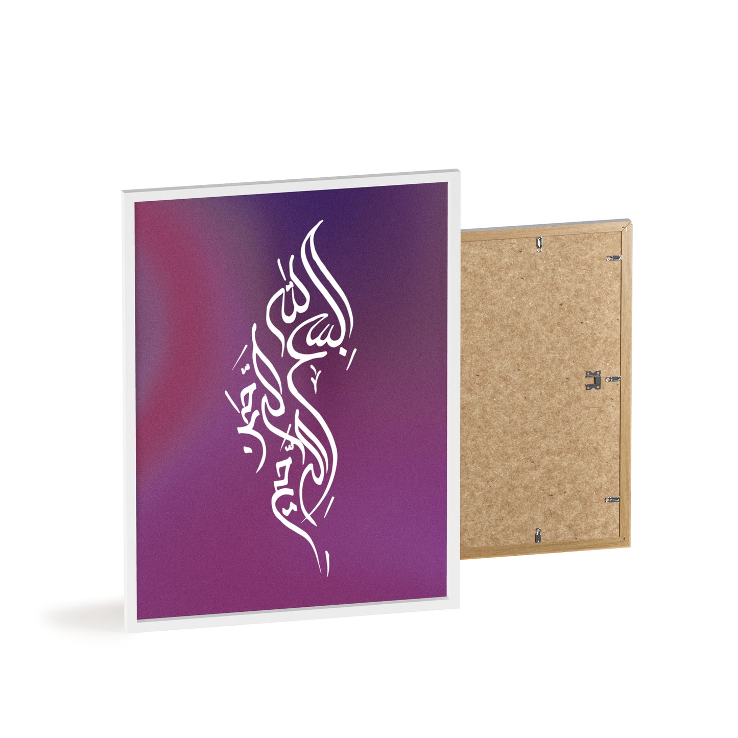 Poster with Wooden Frame