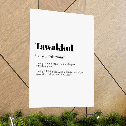 Tawakkul Poster