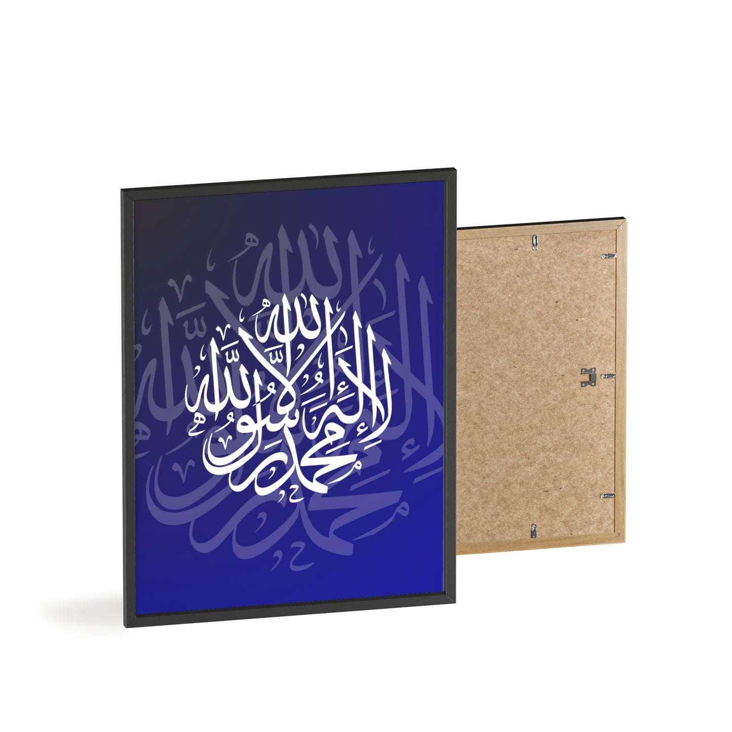 Poster with Wooden Frame