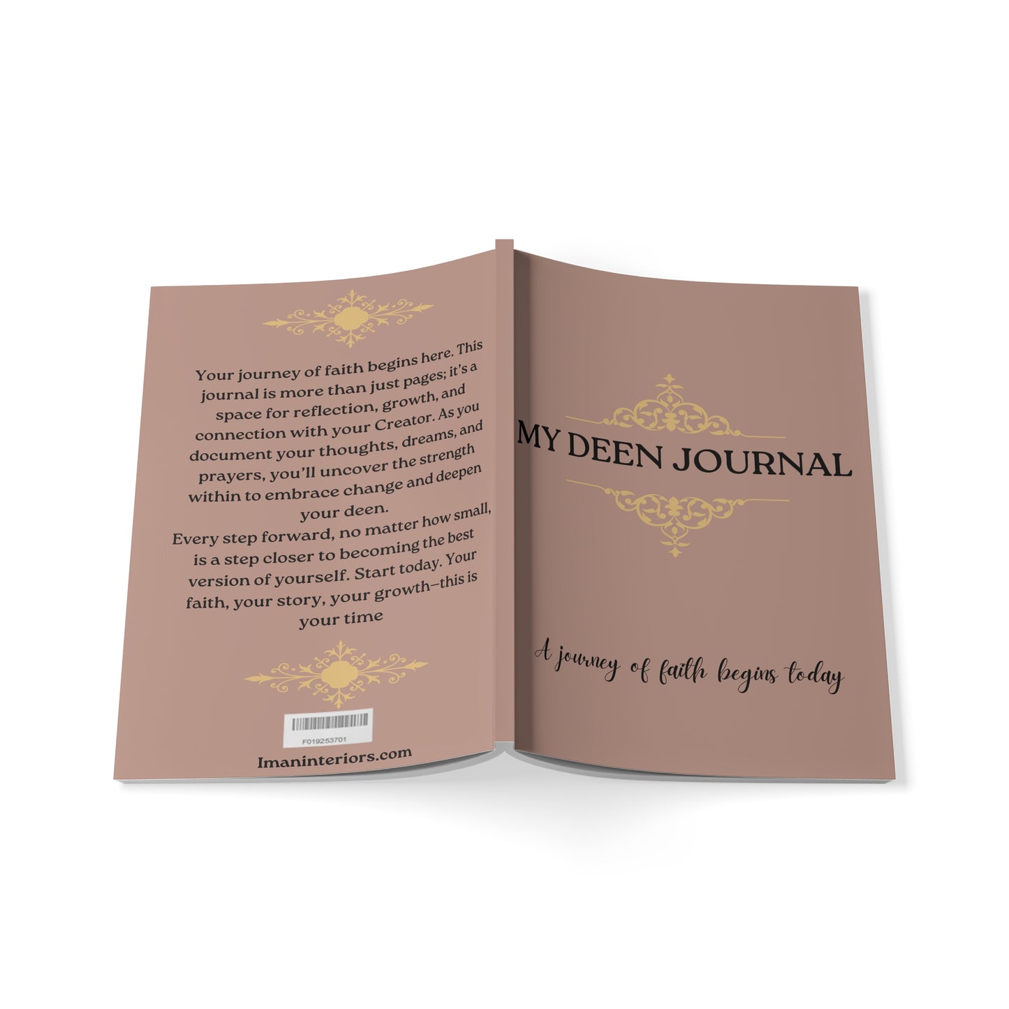 My Deen Journal - A5 Softcover Notebook for Reflection and Growth
