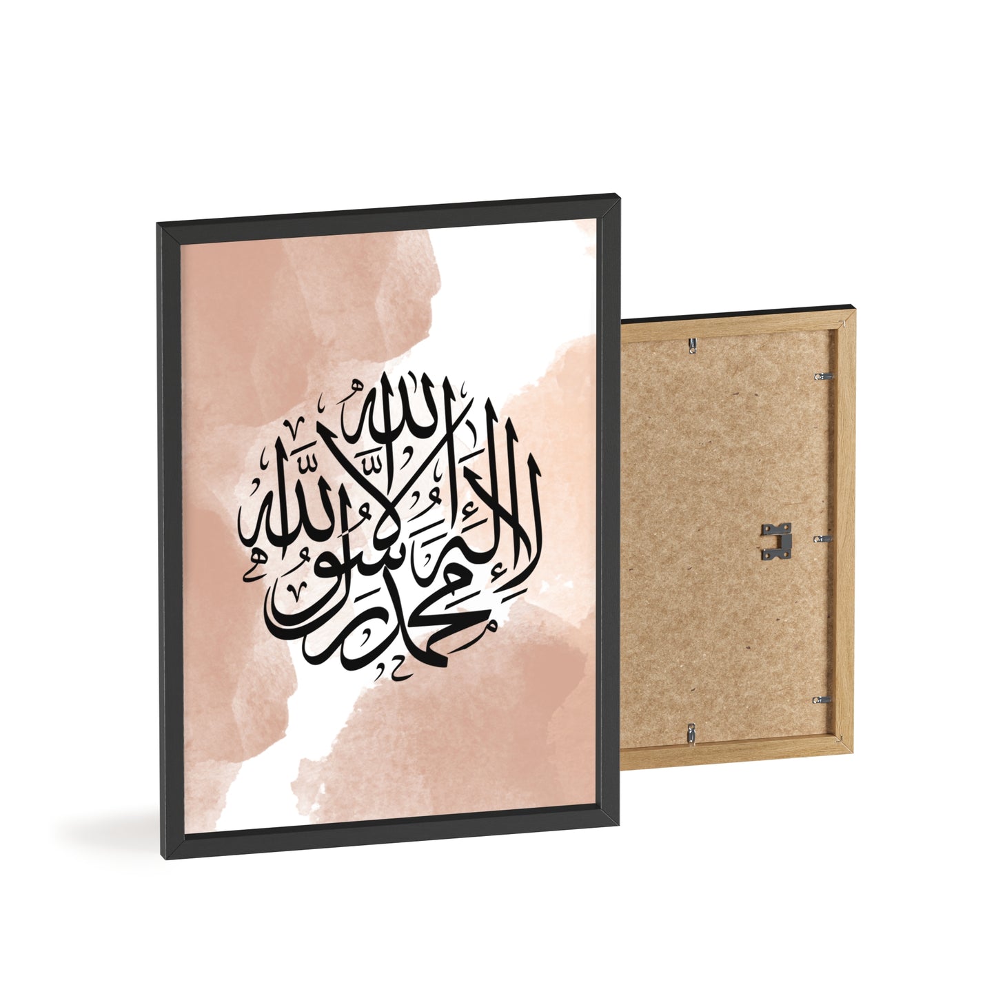 Poster with Wooden Frame