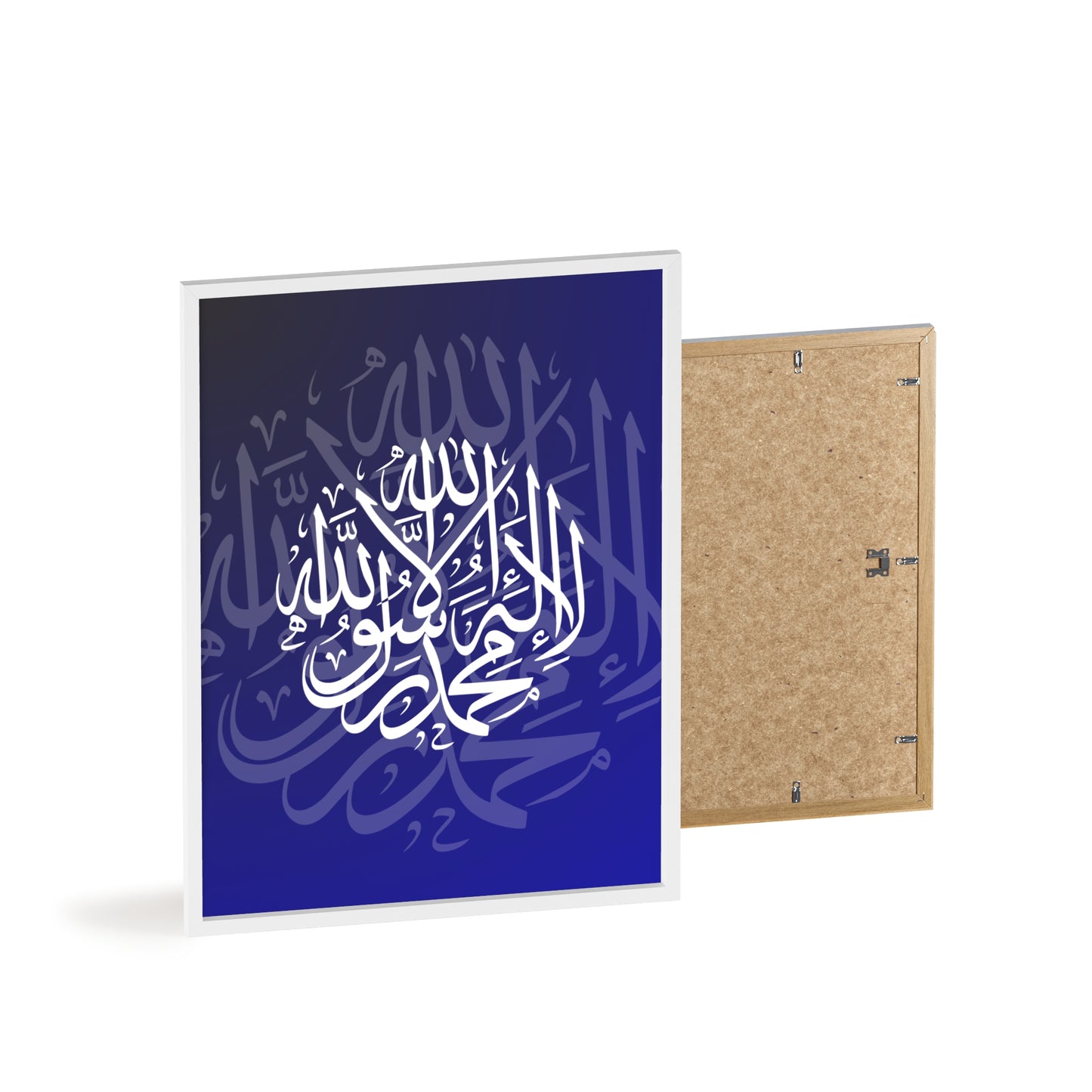 Poster with Wooden Frame