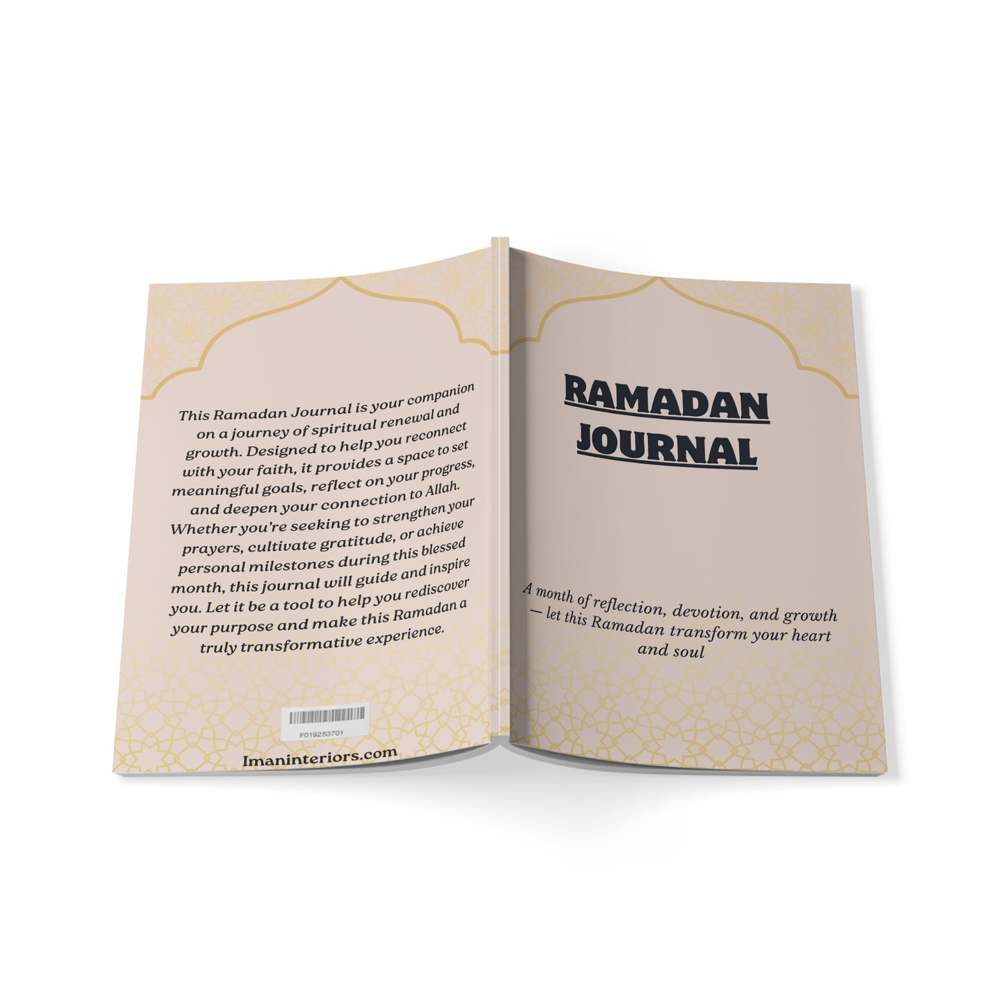 Ramadan Journal - A5 Softcover Notebook for Reflection and Growth