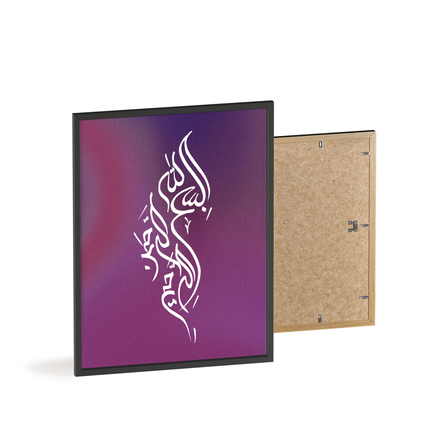 Poster with Wooden Frame