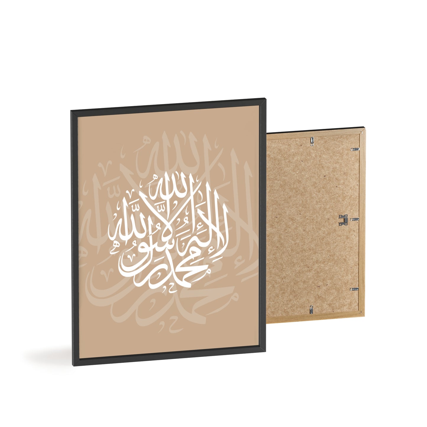Poster with Wooden Frame