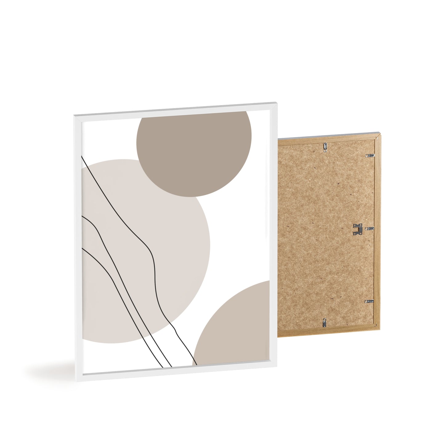 Poster with Wooden Frame