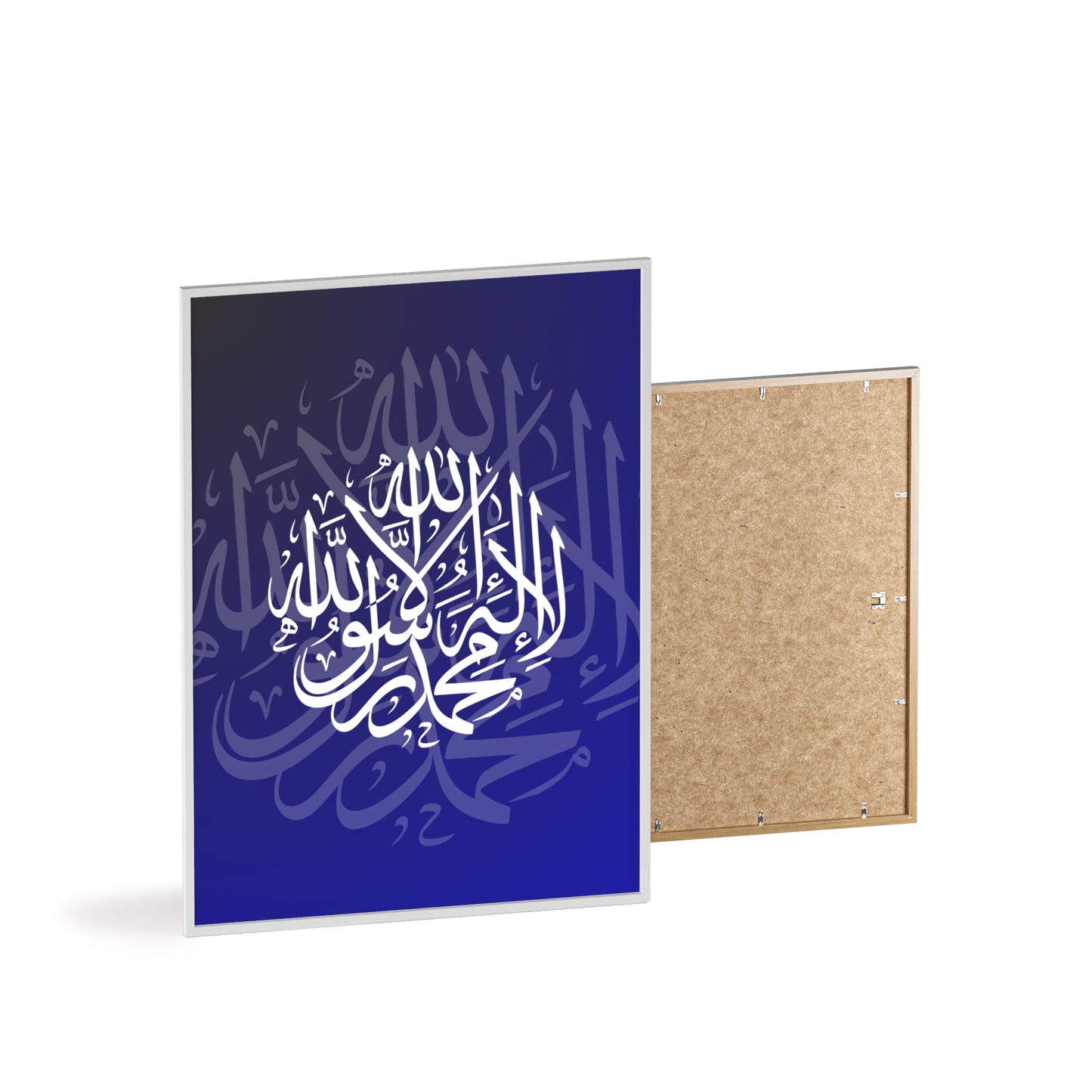 Poster with Wooden Frame
