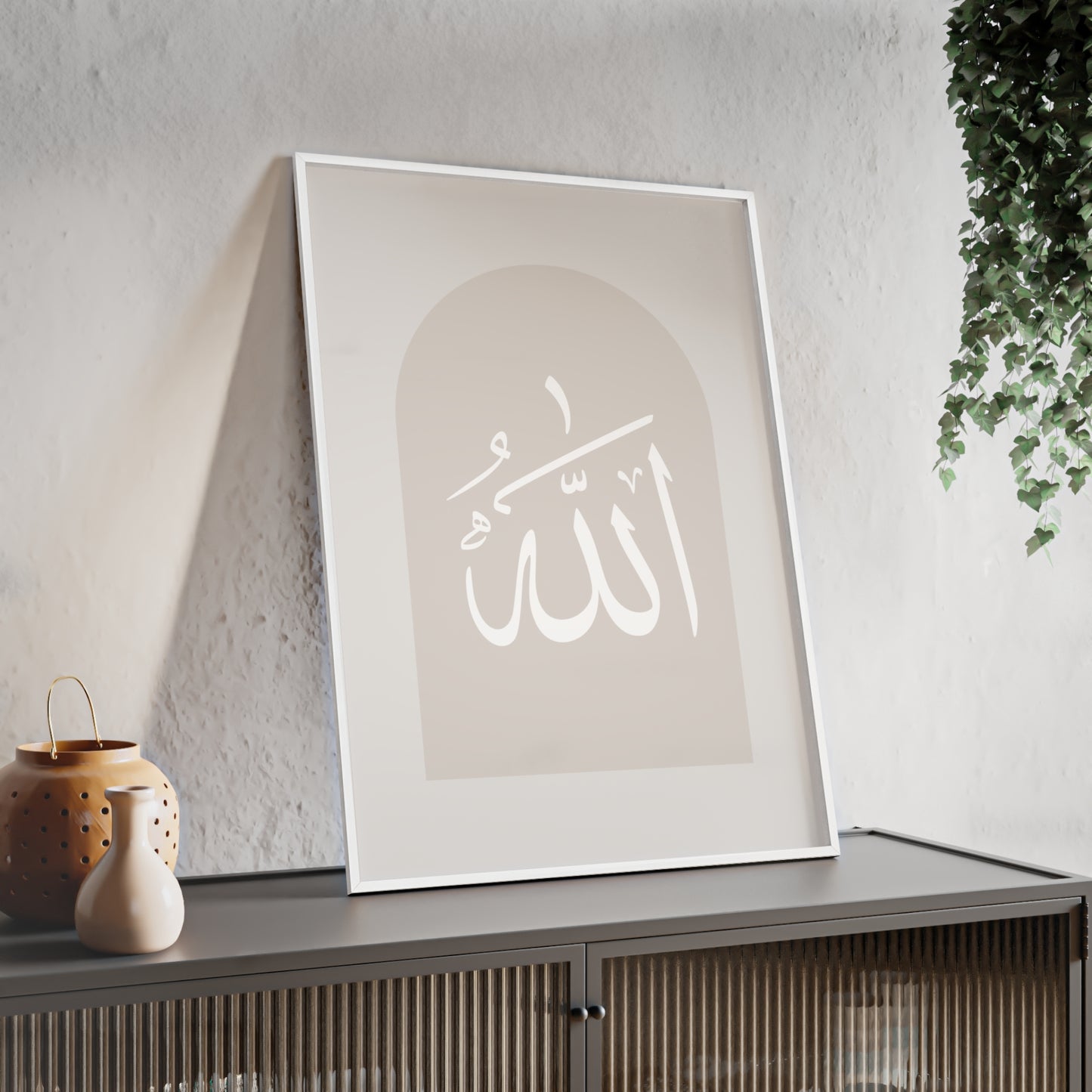 Poster with Wooden Frame