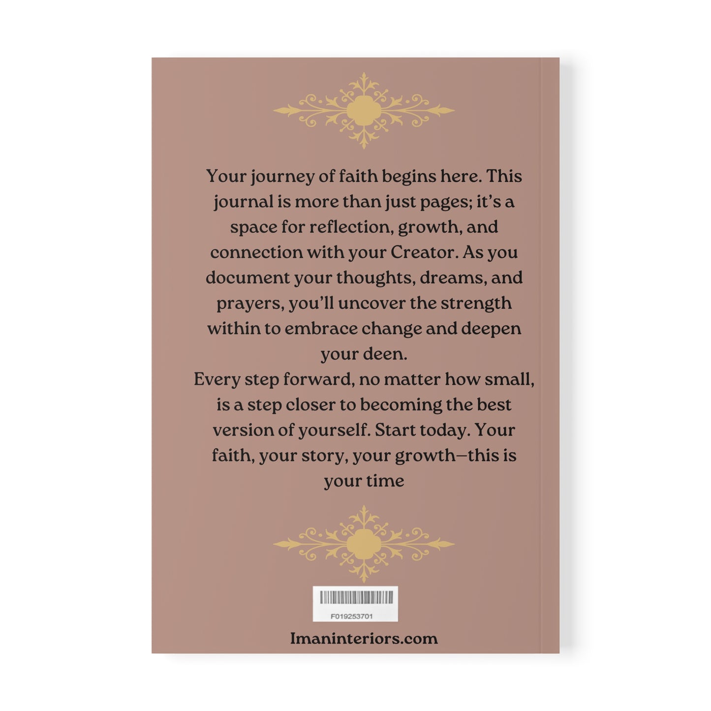 My Deen Journal - A5 Softcover Notebook for Reflection and Growth