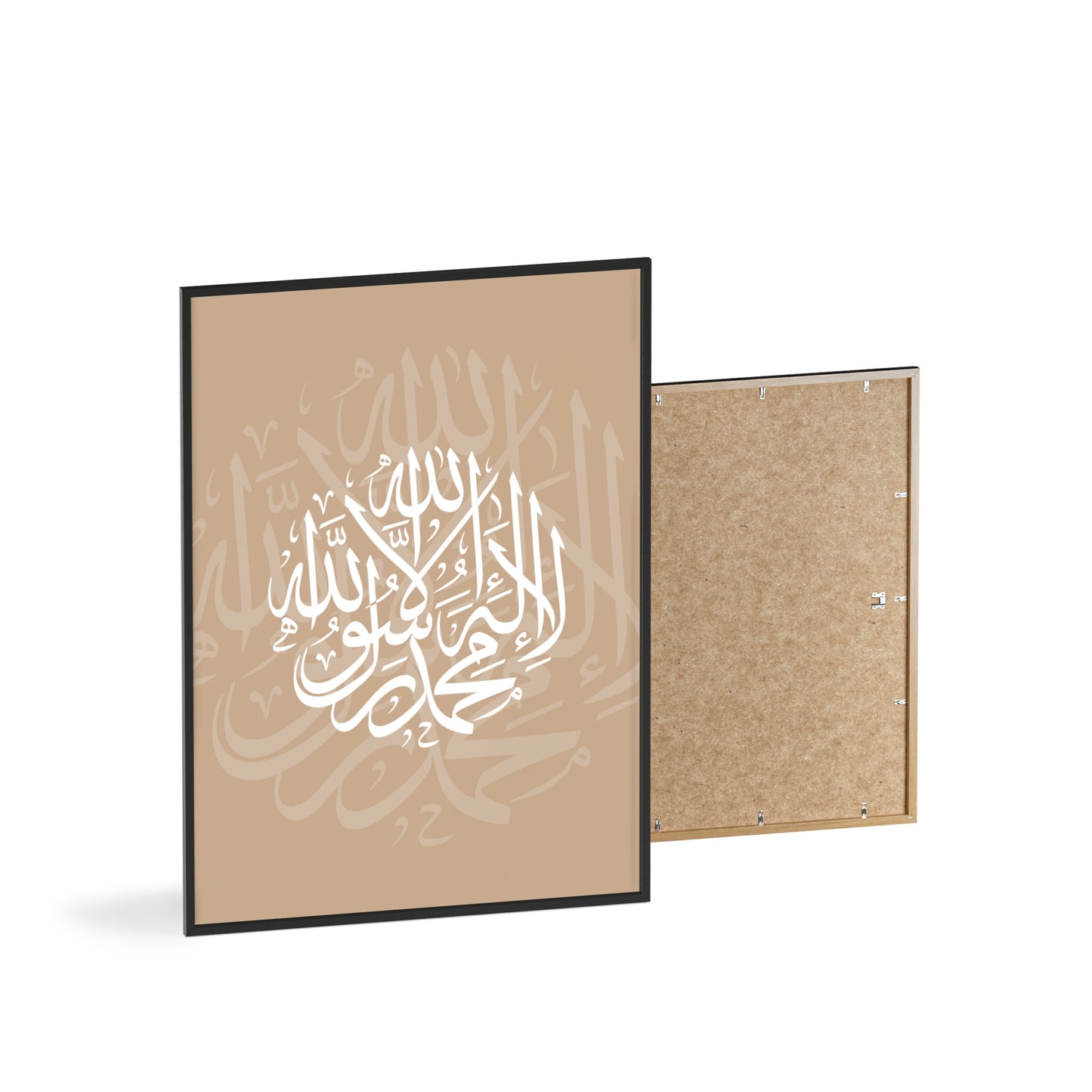 Poster with Wooden Frame