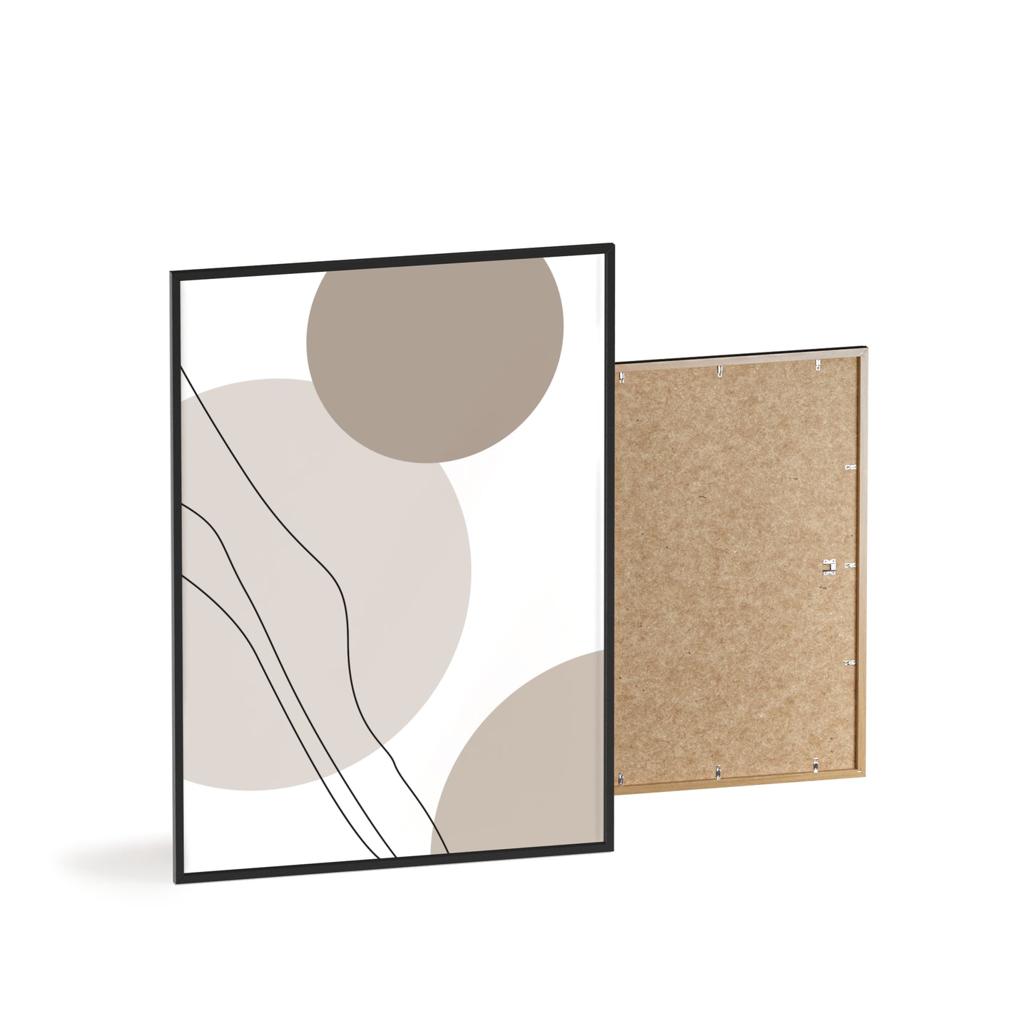 Poster with Wooden Frame